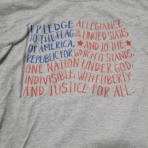 Gray American Flag shirt